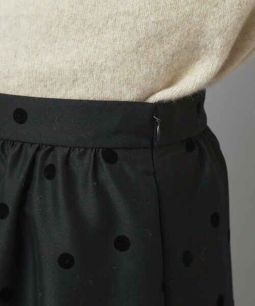 Ruka　ドレステリア　フロッキードットスカート CLASSY.12月号掲載】フロッキードットスカート（マキシ・ロング