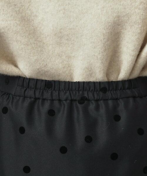 DRESSTERIOR（ドレステリア）の「【CLASSY.12月号掲載】フロッキードットスカート（スカート・レディース・ブラック系/キャメル・36/34/40/38）」の12枚目の写真
