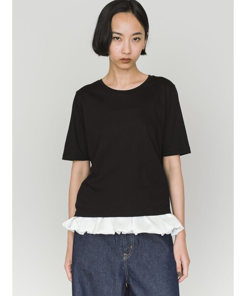 MIDIUMISOLID(ミディウミソリッド)の「MIDIUMISOLID for Ladies バルーンチューブトップ(Tシャツ/カットソー・レディース・ブラック/ホワイト・FREE)」の13枚目の写真