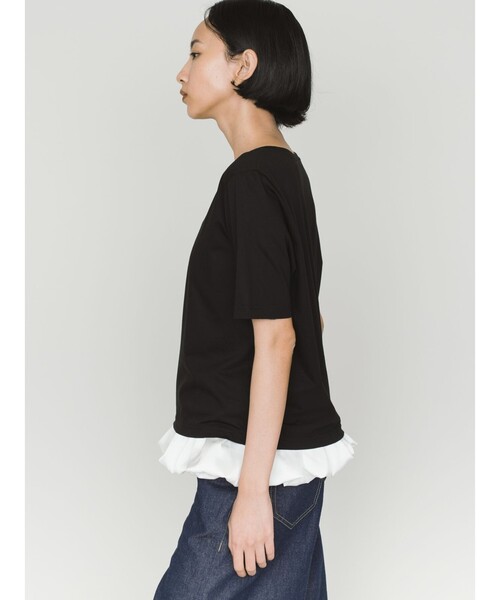 MIDIUMISOLID(ミディウミソリッド)の「MIDIUMISOLID for Ladies バルーンチューブトップ(Tシャツ/カットソー・レディース・ブラック/ホワイト・FREE)」の14枚目の写真