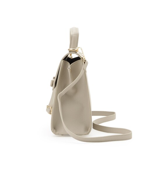 couture brooch（クチュールブローチ）の「リボンデザイン2WAYバッグ（ハンドバッグ・レディース・ブラック/ナチュラル・00）」の8枚目の写真