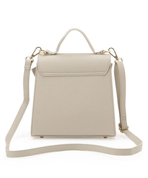 couture brooch（クチュールブローチ）の「リボンデザイン2WAYバッグ（ハンドバッグ・レディース・ブラック/ナチュラル・00）」の7枚目の写真