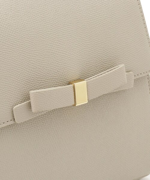 couture brooch（クチュールブローチ）の「リボンデザイン2WAYバッグ（ハンドバッグ・レディース・ブラック/ナチュラル・00）」の14枚目の写真