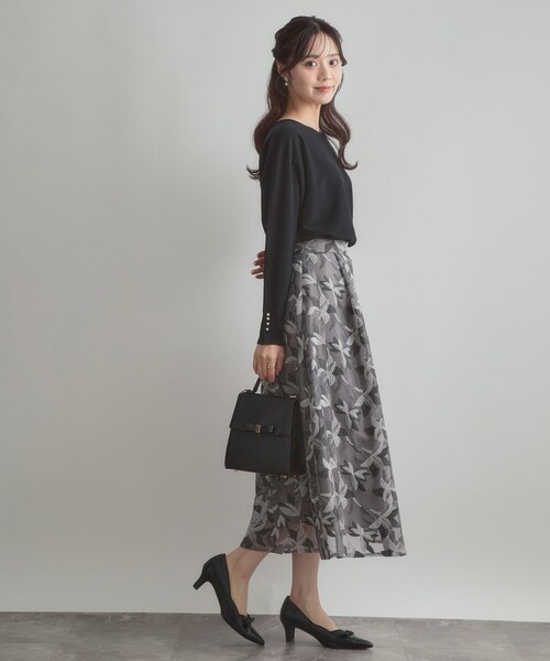 couture brooch（クチュールブローチ）の「リボンデザイン2WAYバッグ（ハンドバッグ・レディース・ブラック/ナチュラル・00）」の13枚目の写真