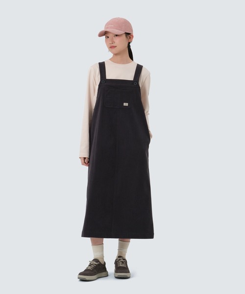 SnowPeak / Corduroy Women's Overall Dressコーデュロイレディースオーバーオールドレス 海外限定