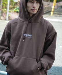 【THRASHER /スラッシャー】ヘビーウェイト ワンポイントフーディ 裏起毛 マグロゴ