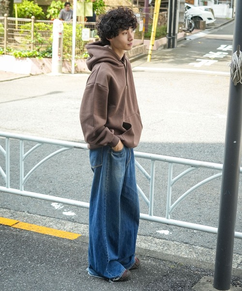 THRASHER(スラッシャー)の「【THRASHER /スラッシャー】ヘビーウェイト ワンポイントフーディ 裏起毛 マグロゴ(パーカー・メンズ・ブラック/グレー/ブラウン・X-LARGE/LARGE/MEDIUM)」の16枚目の写真