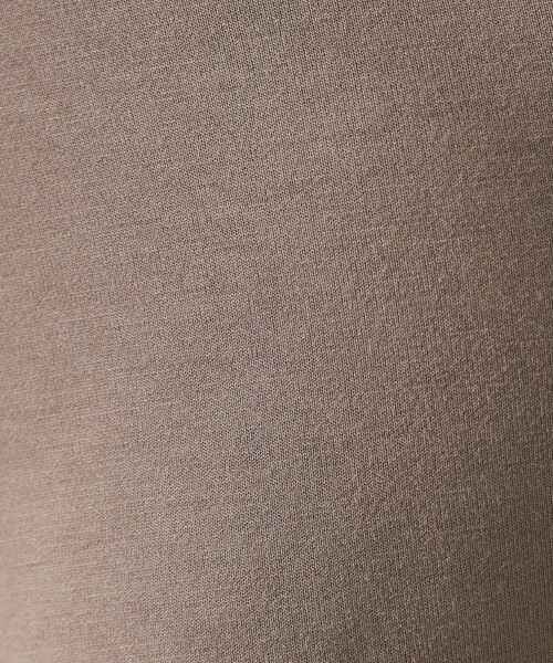 OPAQUE.CLIP(オペークドットクリップ)の「スキッパートップス【UVケア/洗濯機OK】(Tシャツ/カットソー・レディース・チャコールグレー/オフホワイト/ブラウン系・40/38/42)」の11枚目の写真