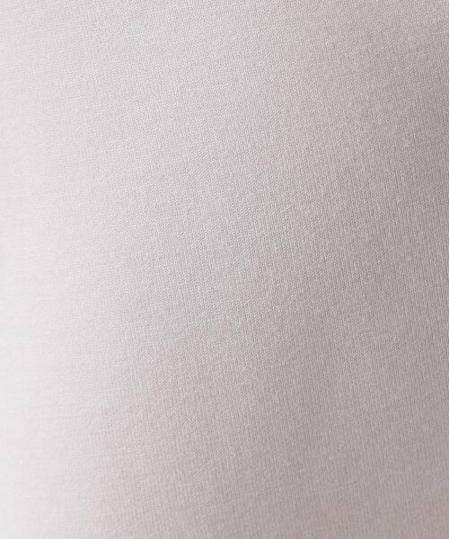 OPAQUE.CLIP(オペークドットクリップ)の「スキッパートップス【UVケア/洗濯機OK】(Tシャツ/カットソー・レディース・チャコールグレー/オフホワイト/ブラウン系・40/38/42)」の15枚目の写真