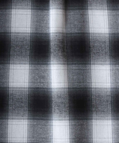 SITRY（シトリー）の「Flannel Check Shirt/チェックシャツ ネルチェックシャツ ネルシャツ（シャツ/ブラウス・メンズ・ブラック/ブラック系その他/ネイビー/レッド/ホワイト/ブラウン・M/L/LL）」の7枚目の写真