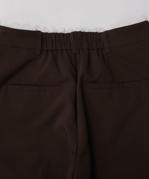 Fit more（フィットモア）の「レーストリムワイドパンツ（その他パンツ・レディース・ネイビー/ブラウン/ブラック・S/M/PS）」の19枚目の写真