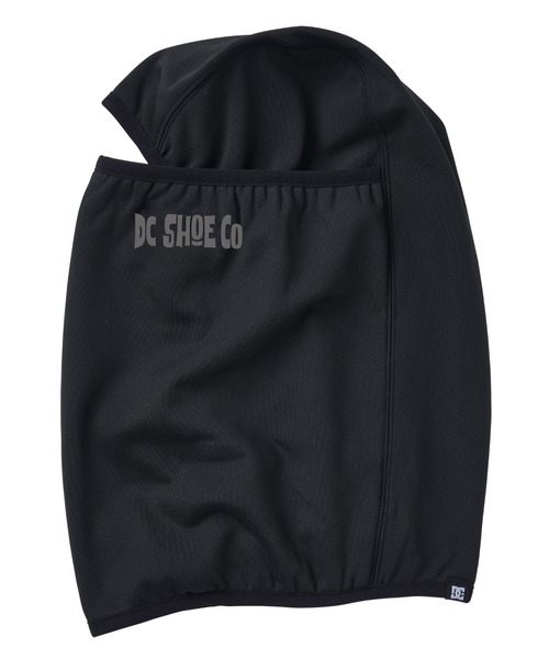 DC SHOES（ディーシーシューズ）の「25 PRACTICAL BALACLA /DCロゴワンポイントフード付きネックウォーマー・バラクラバ（ネックウォーマー/スヌード・メンズ・ブラック×ホワイト/ブラック×レッド・FREE）」の5枚目の写真