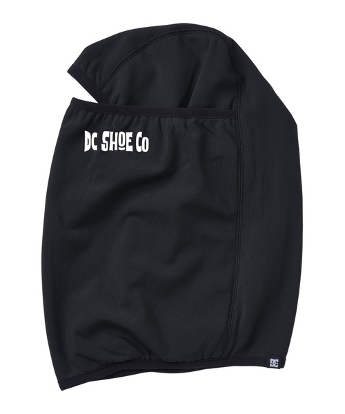 DC SHOES（ディーシーシューズ）の「25 PRACTICAL BALACLA /DCロゴワンポイントフード付きネックウォーマー・バラクラバ（ネックウォーマー/スヌード・メンズ・ブラック×ホワイト/ブラック×レッド・FREE）」の3枚目の写真