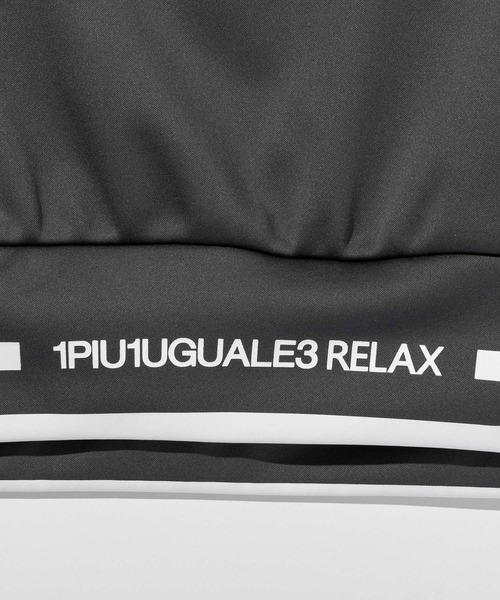 1PIU1UGUALE3 RELAX (ウノピゥウノウグァーレトレ リラックス)の「1PIU1UGUALE3 RELAX(ウノピゥウノウグァーレトレ リラックス)ウィンドプルーフ ラインロゴ スノーパーカー(撥水性/耐水性)(パーカー・メンズ・チャコール/ブラック・S/M/L/XL/XXL)」の20枚目の写真