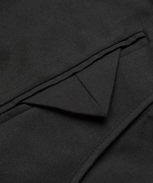 NO ID.（ノーアイディ）の「【NO ID.】Changing Zip 2B Chester Jacket / チェンジング ジップ 2ボタン チェスター ジャケット（チェスターコート・メンズ・その他23/ブラック・2/1）」の5枚目の写真