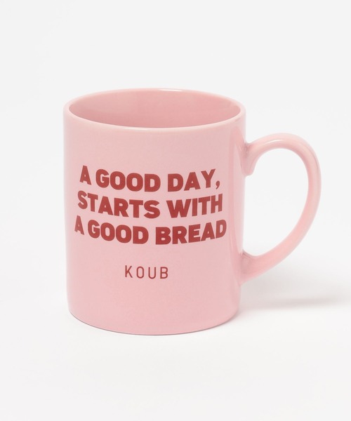 LEPSIM（レプシィム）の「【OPEN記念／KOUB×LEPSIM】マグカップ　598268（グラス/マグカップ/タンブラー・レディース・アイボリー/ピンク・ONE SIZE）」の2枚目の写真