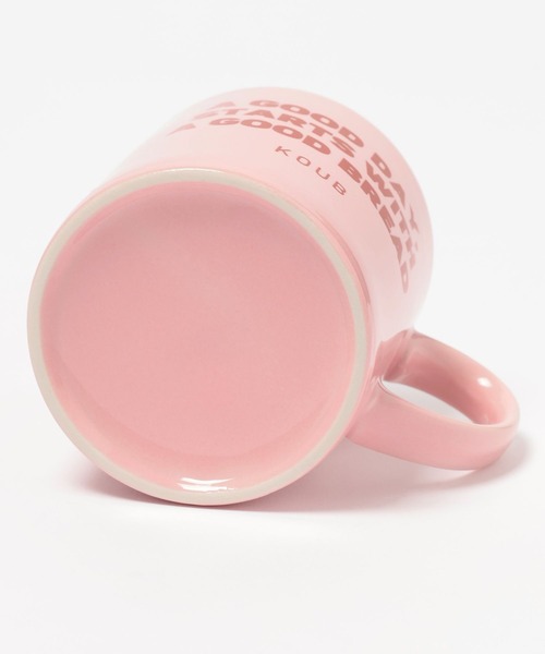 LEPSIM（レプシィム）の「【OPEN記念／KOUB×LEPSIM】マグカップ　598268（グラス/マグカップ/タンブラー・レディース・アイボリー/ピンク・ONE SIZE）」の5枚目の写真