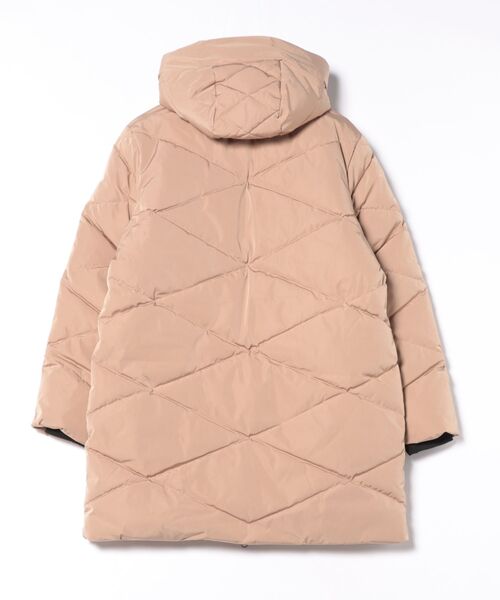 RUSTY(ラスティ)の「【RUSTY / ラスティー】レディースフェイクダウンキルトジャケット エコダウン(カバーオール・レディース・ベージュ・MEDIUM)」の2枚目の写真