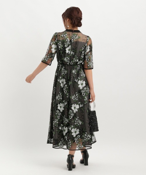 Andemiu（アンデミュウ）の「フラワーシシュウドレス601512（ドレス・レディース・ブラック/グリーン/ブルー・MEDIUM/LARGE）」の20枚目の写真