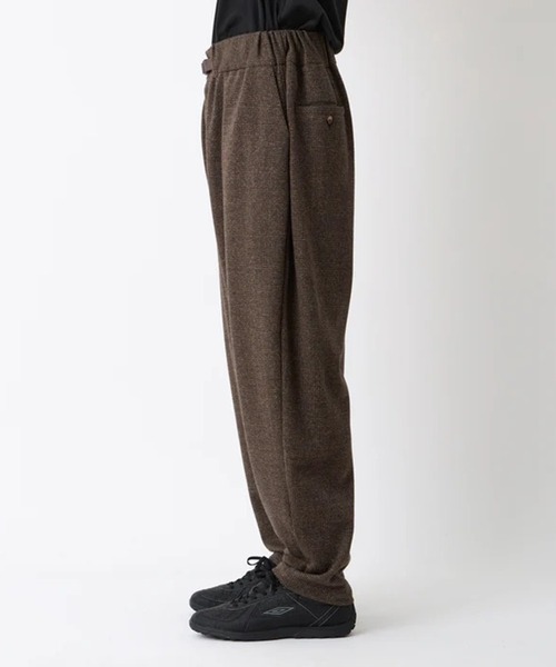 WHITE MOUNTAINEERING(ホワイトマウンテニアリング)の「【White Mountaineering/ホワイトマウンテニアリング】GLENCHECK SAROUEL PANTSGLENCHECK SAROUEL PANTS(その他パンツ・メンズ・チャコールグレー/ブラウン・2/3)」の7枚目の写真