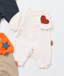 BREEZE | 【リンク】イロイロパッチカバーオール(ロンパース)