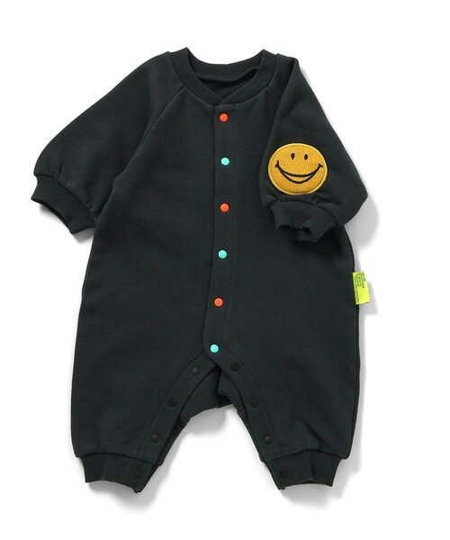 セール】【リンク】イロイロパッチカバーオール（ロンパース）｜BREEZE