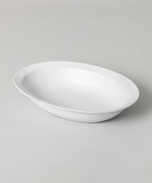 kuros'（クロス）の「【kuros'オリジナル】kuros'  Dinnig オーバルボウル 24cm（食器・レディース・ブラック/グレー・FREE）」の2枚目の写真