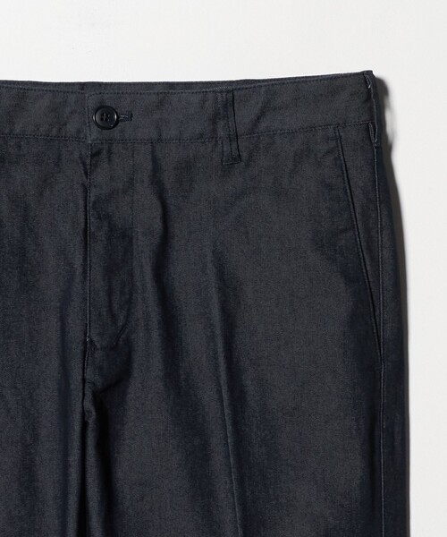A DAY IN THE LIFE UNITED ARROWS(アデイインザライフユナイテッドアローズ)の「シャンブレー ツイル ノープリーツスラックス<A DAY IN THE LIFE>(スラックス・メンズ・ブラック/ベージュ/ネイビー・S/L/M/XL)」の15枚目の写真
