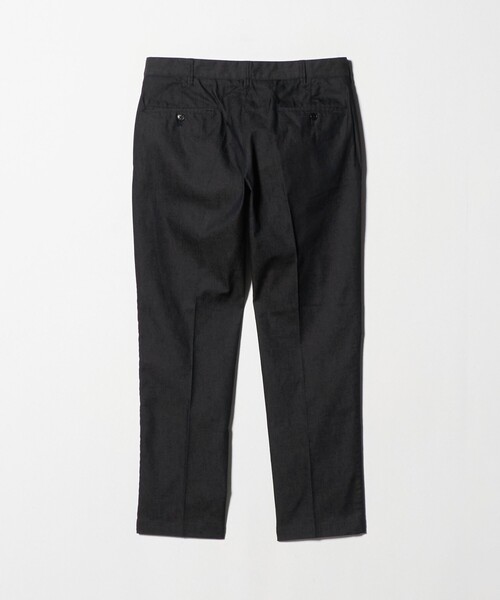 A DAY IN THE LIFE UNITED ARROWS(アデイインザライフユナイテッドアローズ)の「シャンブレー ツイル ノープリーツスラックス<A DAY IN THE LIFE>(スラックス・メンズ・ブラック/ベージュ/ネイビー・S/L/M/XL)」の6枚目の写真