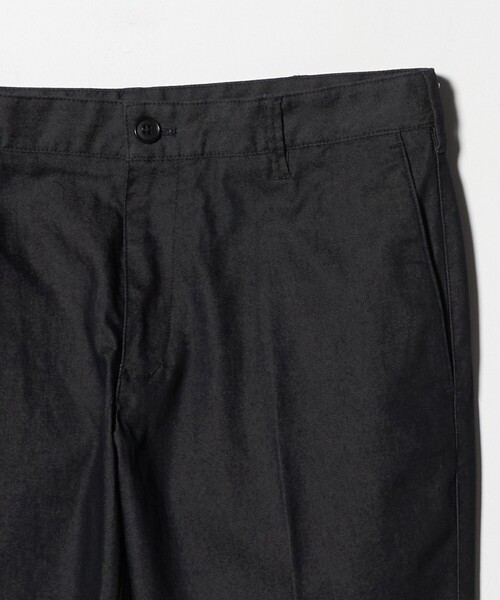 A DAY IN THE LIFE UNITED ARROWS(アデイインザライフユナイテッドアローズ)の「シャンブレー ツイル ノープリーツスラックス<A DAY IN THE LIFE>(スラックス・メンズ・ブラック/ベージュ/ネイビー・S/L/M/XL)」の7枚目の写真