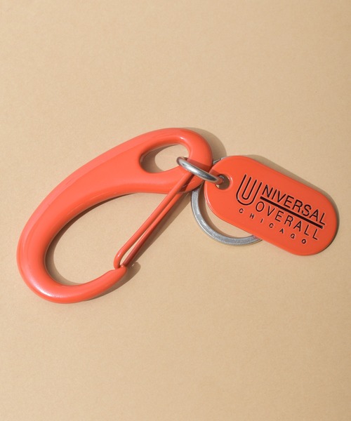 UNIVERSAL OVERALL(ユニバーサルオーバーオール)の「【RES】【UNIVERSAL OVERALL(ユニバーサルオーバーオール)】KEY RING(キーホルダー・メンズ・ブラック/ゴールド/シルバー/オレンジ・FREE)」の2枚目の写真