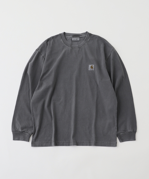 Carhartt WIP(カーハートダブリューアイピー)の「CARHARTT WIP / カーハート ダブリューアイピー L/S VISTA T-SHIRT(Tシャツ/カットソー・メンズ・ブラウン/ブラック・MEDIUM/LARGE)」の2枚目の写真