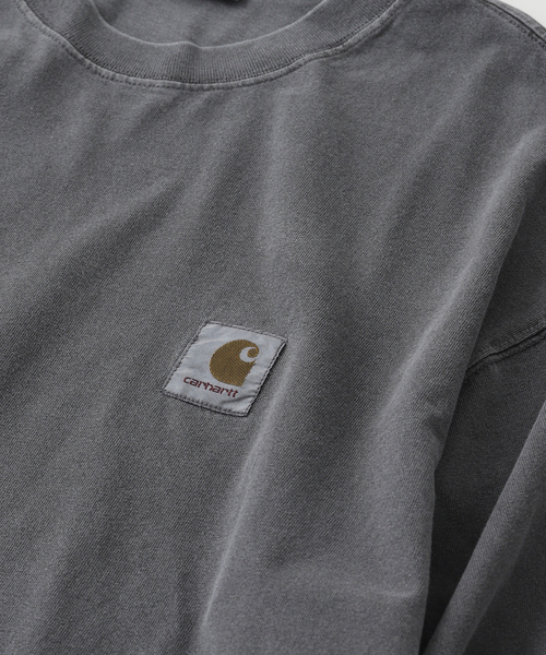 Carhartt WIP(カーハートダブリューアイピー)の「CARHARTT WIP / カーハート ダブリューアイピー L/S VISTA T-SHIRT(Tシャツ/カットソー・メンズ・ブラウン/ブラック・MEDIUM/LARGE)」の5枚目の写真