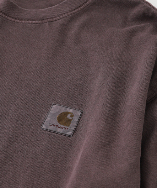 Carhartt WIP(カーハートダブリューアイピー)の「CARHARTT WIP / カーハート ダブリューアイピー L/S VISTA T-SHIRT(Tシャツ/カットソー・メンズ・ブラウン/ブラック・MEDIUM/LARGE)」の6枚目の写真