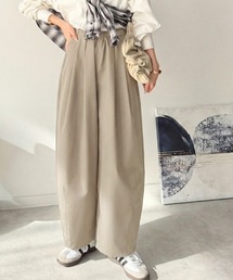 classicalelf（クラシカルエルフ）の「ゆるく、美しく、すらり整う。ボリュームギャザーイージータックパンツ(ウエストゴム)（その他パンツ）」