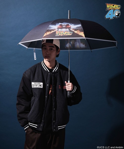 バック・トゥ・ザ・フューチャー】コラボ ビニール傘（長傘）｜niko