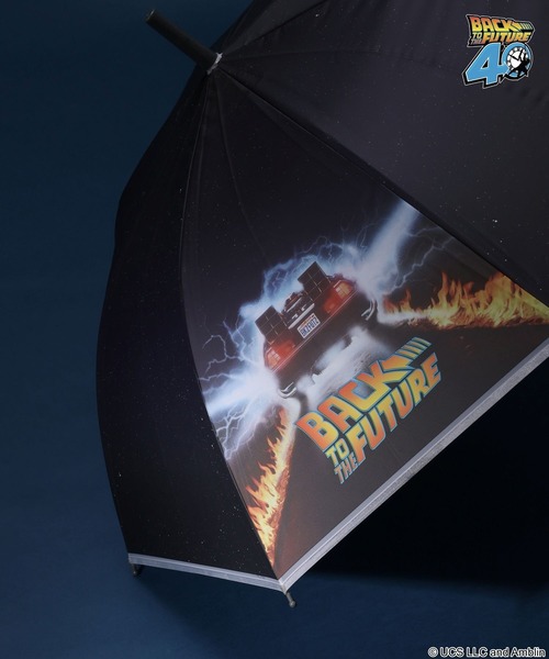 バック・トゥ・ザ・フューチャー】コラボ ビニール傘（長傘）｜niko