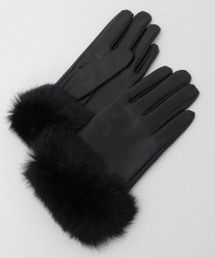 レザー×ファー手袋　未使用 楽天市場】【お買い物マラソン！全商品ポイント5倍！】ファー手袋