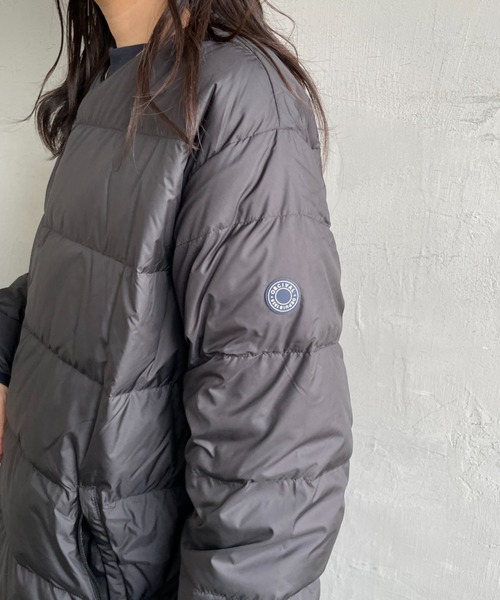 ORCIVAL（オーシバル）の「[ORCIVAL/オーシバル] ラウンドネック ロング ダウンコート（ダウンジャケット/コート・レディース・ブラック/オリーブ/キャメル・2）」の16枚目の写真