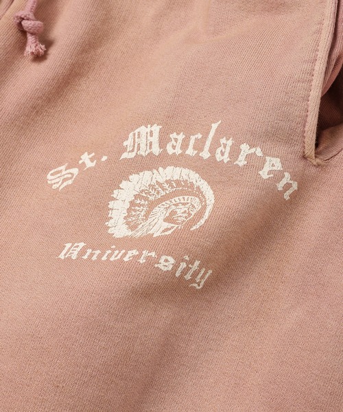 BOW WOW(バウワウ)の「ST. MACLAREN UNIV. SWEAT PANTS AGED(スウェットパンツ・メンズ・ピンク系その他・XL/L)」の4枚目の写真