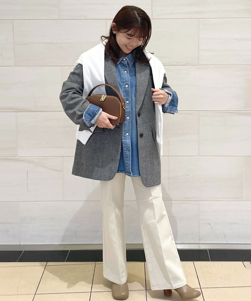 セール】チェックBIGジャケット（テーラードジャケット）｜SLOBE IENA