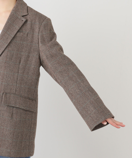 セール】チェックBIGジャケット（テーラードジャケット）｜SLOBE IENA