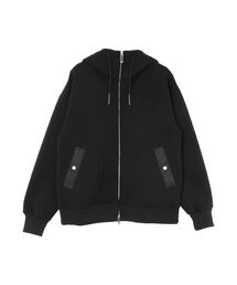 UN3D.（アンスリード）の「FABRIC MIX WZIP HOODIE / バイカラーミックスダブルジップフーディ―（パーカー・メンズ）」