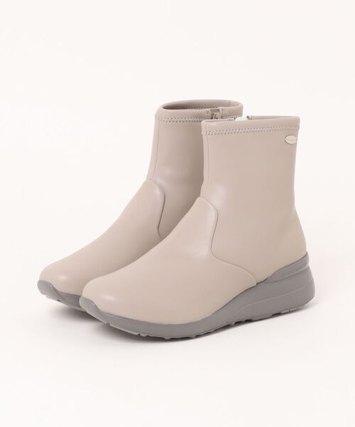 le coq sportif(ルコックスポルティフ)の「【le coq sportif】LCS ANGERS II(ブーツ・レディース・ベージュ・23/24/25)」の1枚目の写真