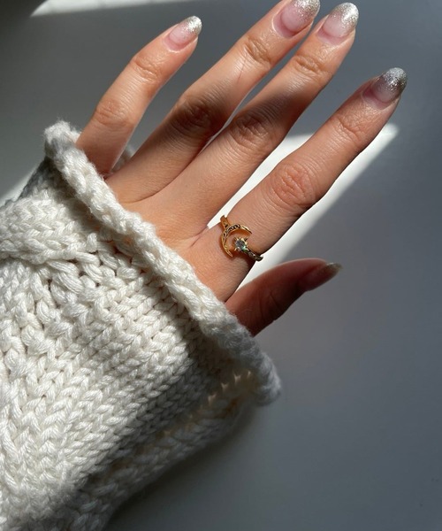IRIEBEACH(アイリービーチ)の「sun and moon ring/【ハワイアンジュエリー】【サージカルステンレス】【金属アレルギー対応】【IRIEBEACH / アイリービーチ】つけっぱなしOK(リング・レディース・シルバー/ゴールド/ピンク・FREE)」の8枚目の写真