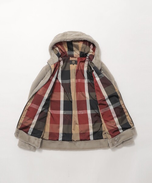 BLACK LABEL CRESTBRIDGE(ブラックレーベル・クレストブリッジ)の「【10th ANNIVERSARY】プレミアムシャギーパーカー(パーカー・メンズ・ベージュ系その他3/ブラック・L/M/XL/S)」の17枚目の写真