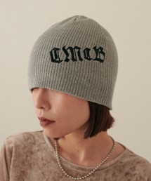 CECIL McBEE プリントリブニットキャップ
