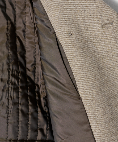 TTUDEMENT(トュードメント)の「WOOL BLENDED PEACOAT MOCHA(チェスターコート・レディース・その他・MEDIUM/SMALL)」の6枚目の写真