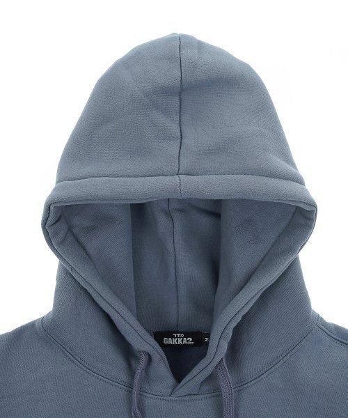 GAKKAI UNIONS(ガッカイユニオンズ)の「スピーチフードブルー(パーカー・レディース・その他・LARGE/MEDIUM)」の3枚目の写真