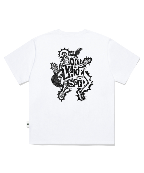 ESCAPEFROM（エスケープフロム）の「エックスレイラックプリントオーバーサイズ半袖Tシャツホワイト（Tシャツ/カットソー・レディース・その他・SMALL/MEDIUM/LARGE）」の3枚目の写真